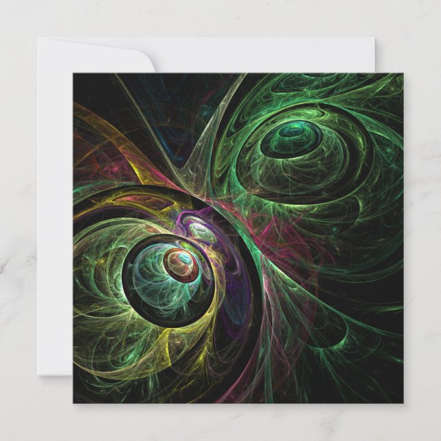 Eye to Eye Abstract Art (Front)