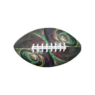 Eye to Eye Abstract Art American Football