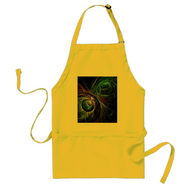 Eye to Eye Abstract Art Apron (Front)