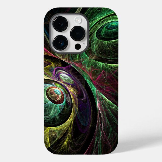 Eye to Eye Abstract Art Case-Mate iPhone Case (Back)
