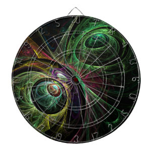 Eye to Eye Abstract Art Dartboard