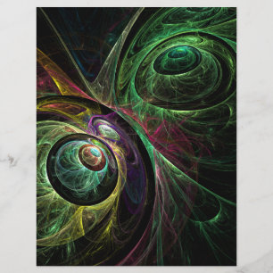 Eye to Eye Abstract Art Flyer