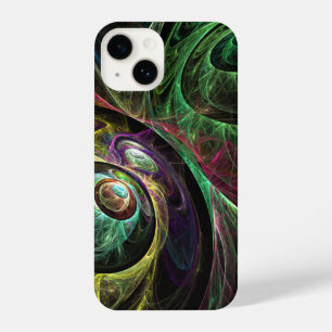 Eye to Eye Abstract Art iPhone 14 Case