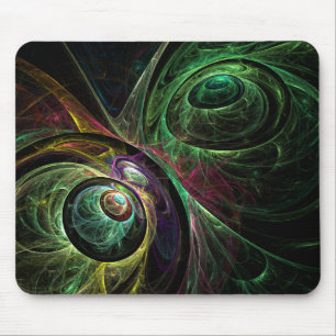 Eye to Eye Abstract Art Mousepad