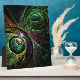 Eye to Eye Abstract Art Plaque