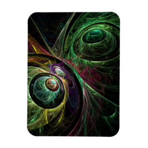 Eye to Eye Abstract Art Premium Magnet