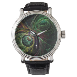 Eye to Eye Abstract Art Watch
