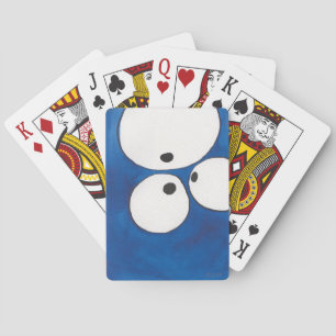 Eye to Eye to Eye, Blue, Playing Cards