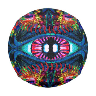 Eye Twisted and Trippy Painting Baseball