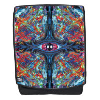 Eye Twisted and Trippy Painting blue