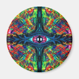 Eye Twisted and Trippy Painting Magnet