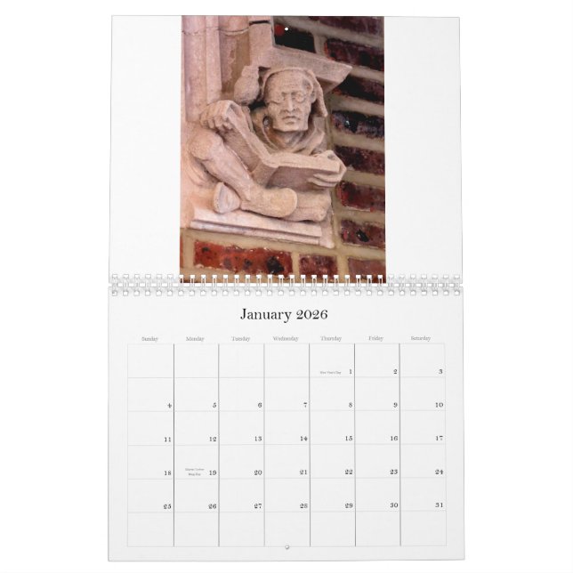 Eye View V New York City Calendar (Jan 2026)