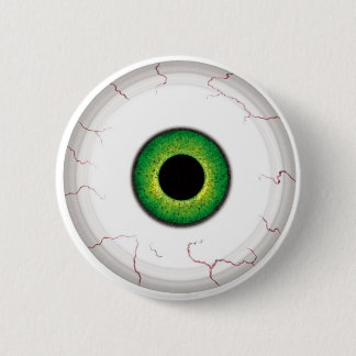 Eyeball 6 Cm Round Badge