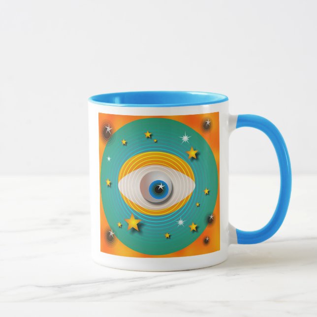Eyeball Abstract Mug (Right)