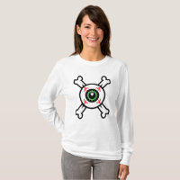 Eyeball and Crossbones (light backgrounds)