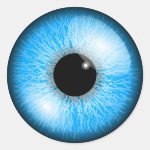 EYEBALL CLASSIC ROUND STICKER