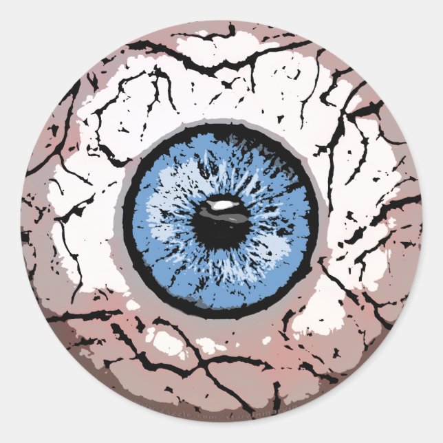 Eyeball (customisable) - Sticker (Front)