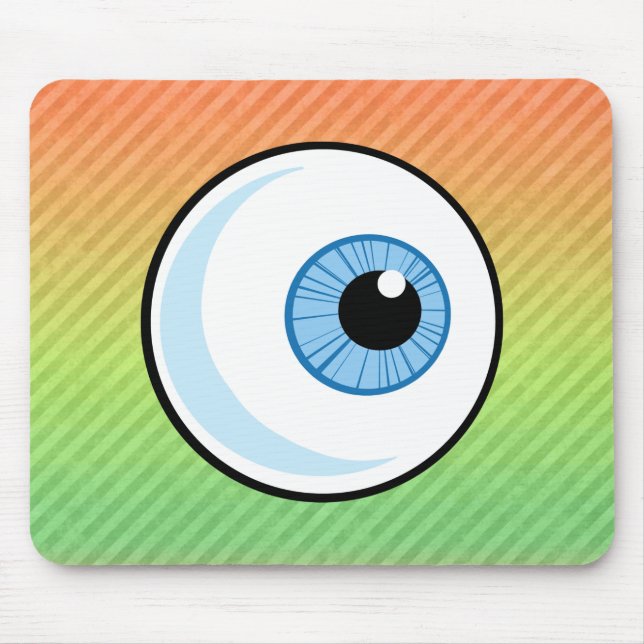 Eyeball design mouse mat (Front)