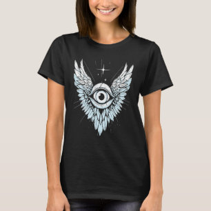 Eyeball Horror Weirdcore Pastel Goth Egirl Alt Fas T-Shirt