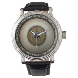 Eyeball wristwatch