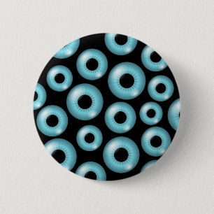 Eyeballs 6 Cm Round Badge