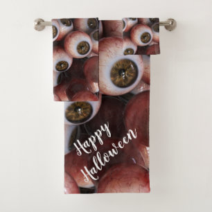 Eyeballs Bath Towel Set