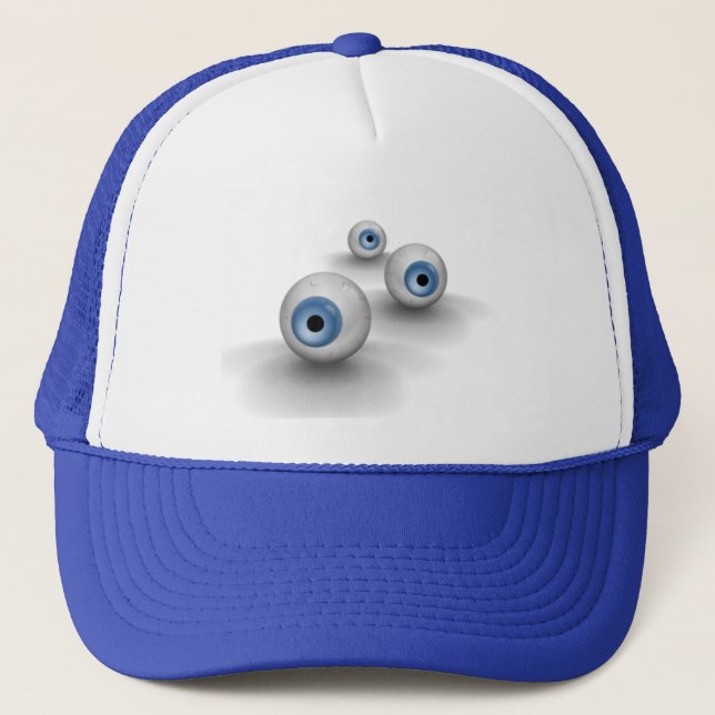 eyeballs trucker hat (Front)