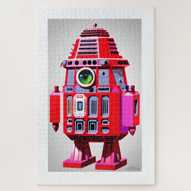 Eyebotics Ken Gauge Sci-Fi Jigsaw Puzzle (Vertical)