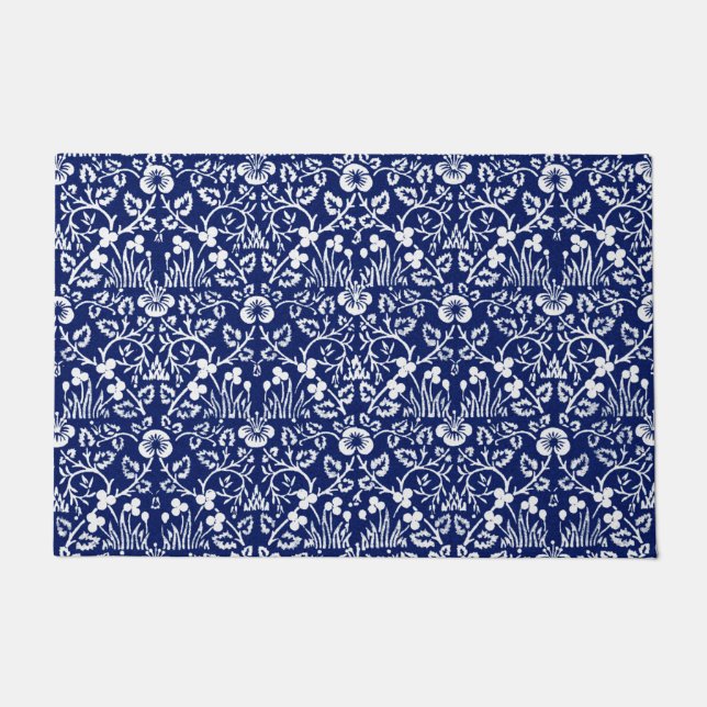 Eyebright Pattern, William Morris Doormat (Front)