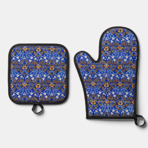 Eyebright, William Morris Oven Mitt & Pot Holder Set