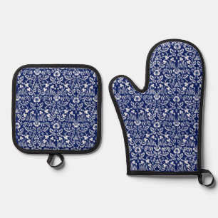 Eyebright, William Morris Oven Mitt & Pot Holder Set