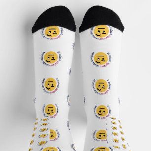 Eyebrow Sass: A Raised Eyebrow Works Wonders Socks