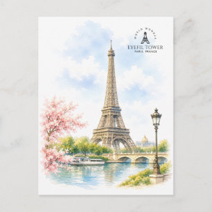 Eyefil Tower, Paris   Famous Iconic Landmark Postcard