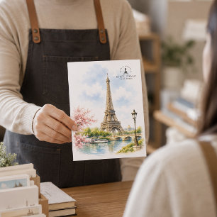 Eyefil Tower, Paris   Famous Iconic Landmark Postcard