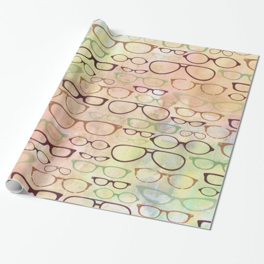 Eyeglass Frames Wrapping Paper Zazzle.co.uk