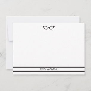 Eyeglasses Note Cards