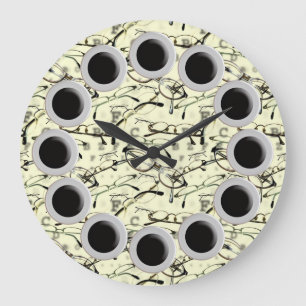 Eyeglasses Wall Clock