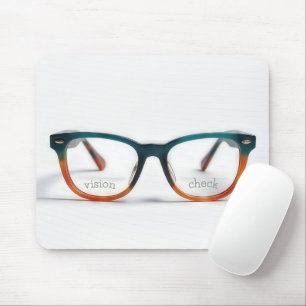 Eyeglasses With Bifocals Mouse Mat