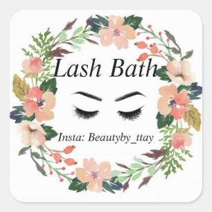 Eyelash Extension Sticker