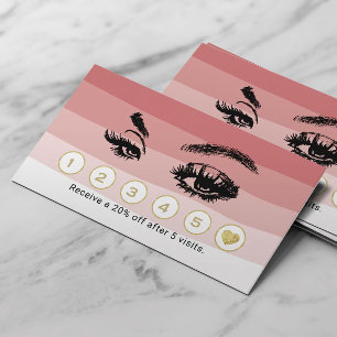 Eyelash Makeup Artist Coral Shades Loyalty