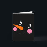 Eyelashes Christmas Outfit Snowman Face Costume Gi Card<br><div class="desc">Eyelashes Christmas Outfit Snowman Face Costume Girl Kid</div>