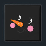 Eyelashes Christmas Outfit Snowman Face Costume Gi Magnet<br><div class="desc">Eyelashes Christmas Outfit Snowman Face Costume Girl Kid</div>