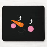 Eyelashes Christmas Outfit Snowman Face Costume Gi Mouse Mat<br><div class="desc">Eyelashes Christmas Outfit Snowman Face Costume Girl Kid</div>