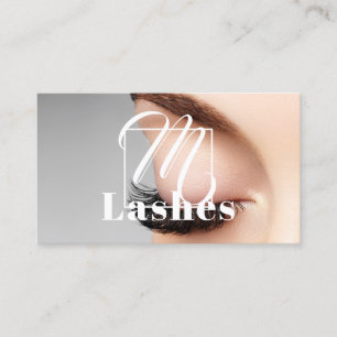 Eyelashes Extension Beauty Salon Business Card