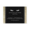 Eyelashes with Gold Glitter Salon Aftercare Card