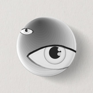 Eyes 3 Cm Round Badge