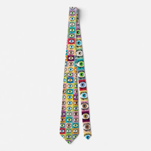 Eyes all seeing sight good looking zany quirky tie