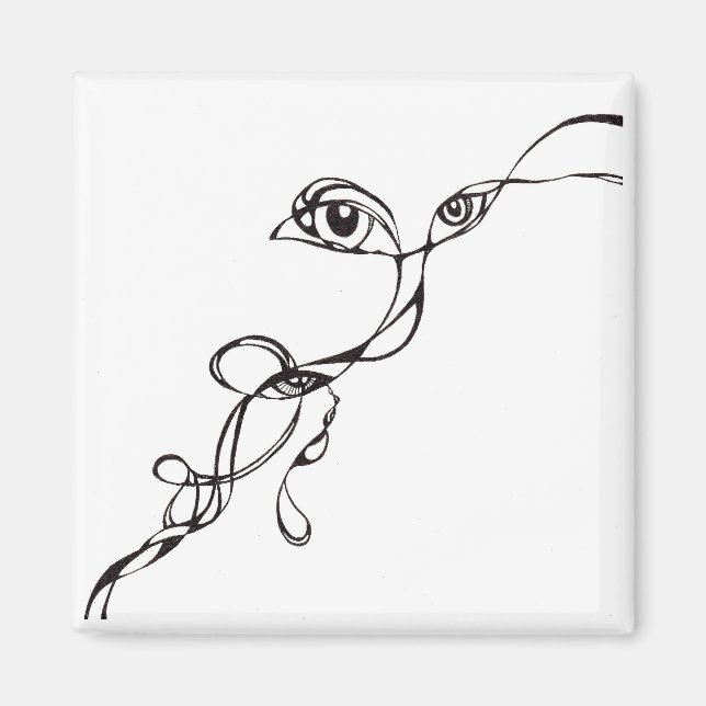 Eyes in the Dark Magnet (Front)