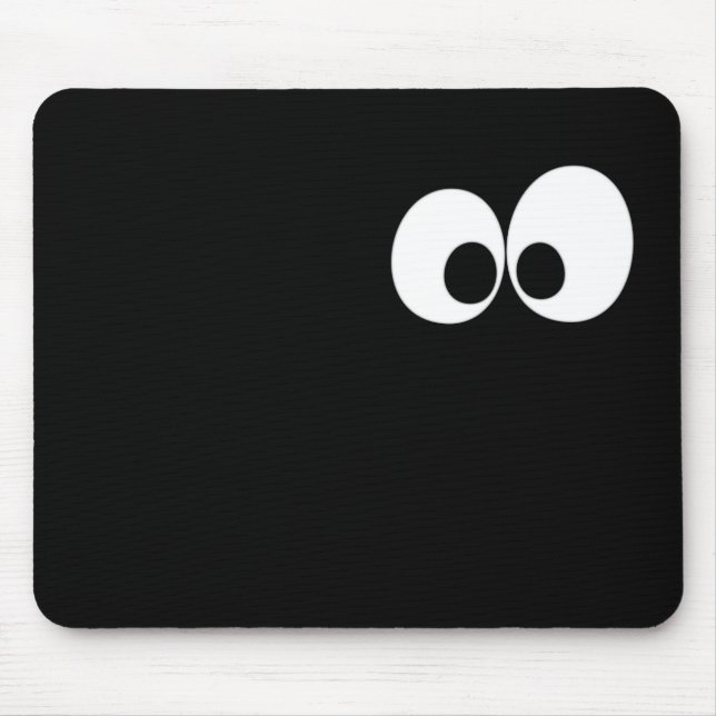 Eyes in the Dark Mouse Mat (Front)