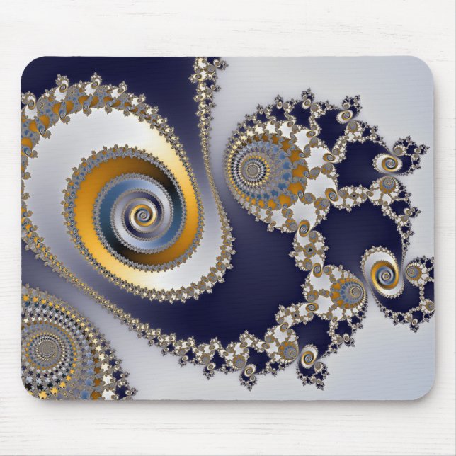 Eyes in the Sky - Fractal Mouse Mat (Front)